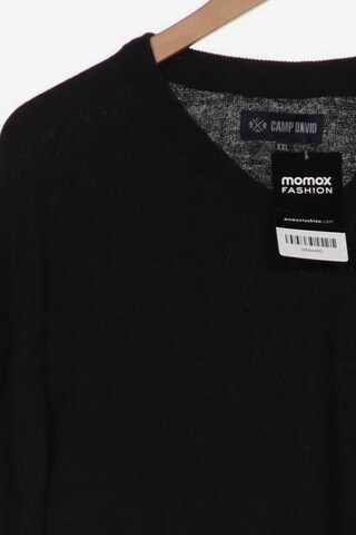 CAMP DAVID Sweater & Cardigan in XXL in Black