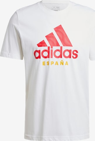 T-Shirt fonctionnel 'Spain DNA' ADIDAS PERFORMANCE en blanc : devant
