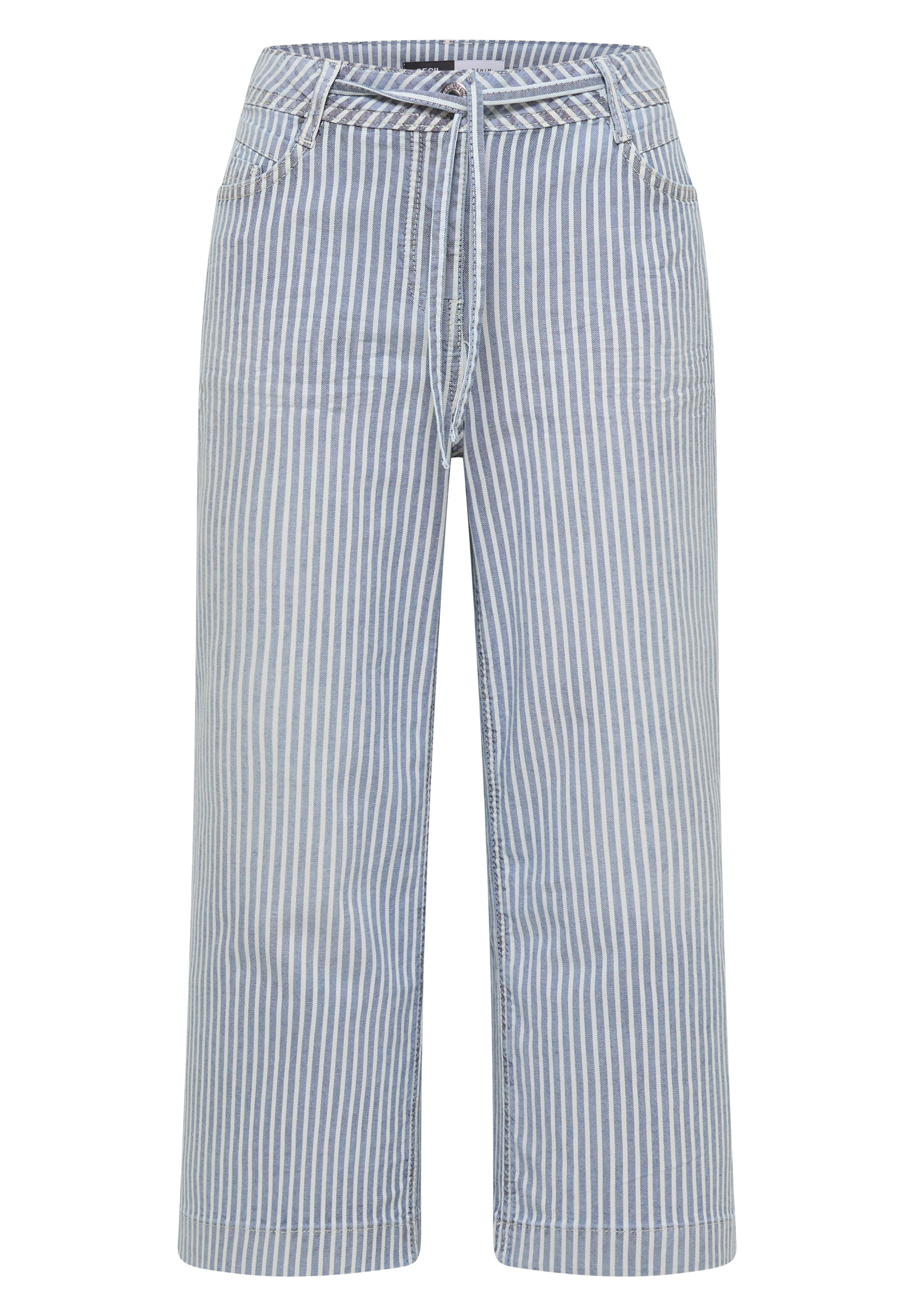 CECIL Flared Jeans in Blau: Vorderseite