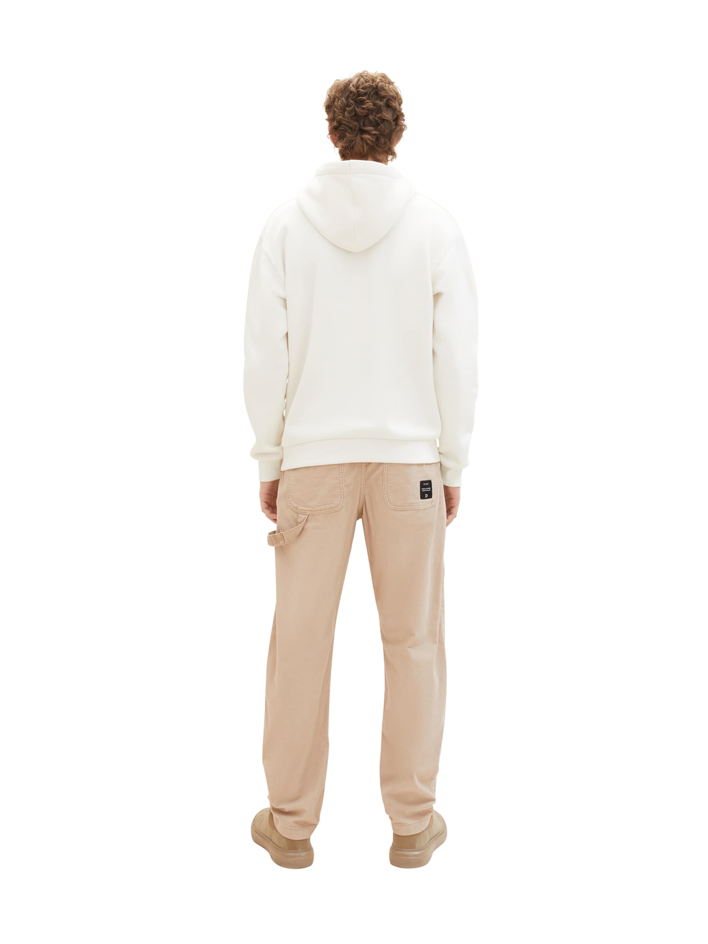 TOM TAILOR DENIM Regular Trousers in Beige