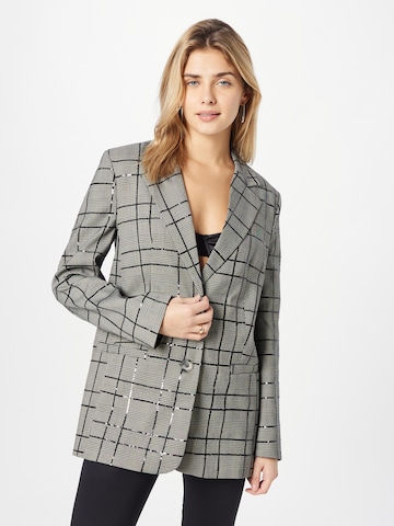 River Island Blazer in Grey: front