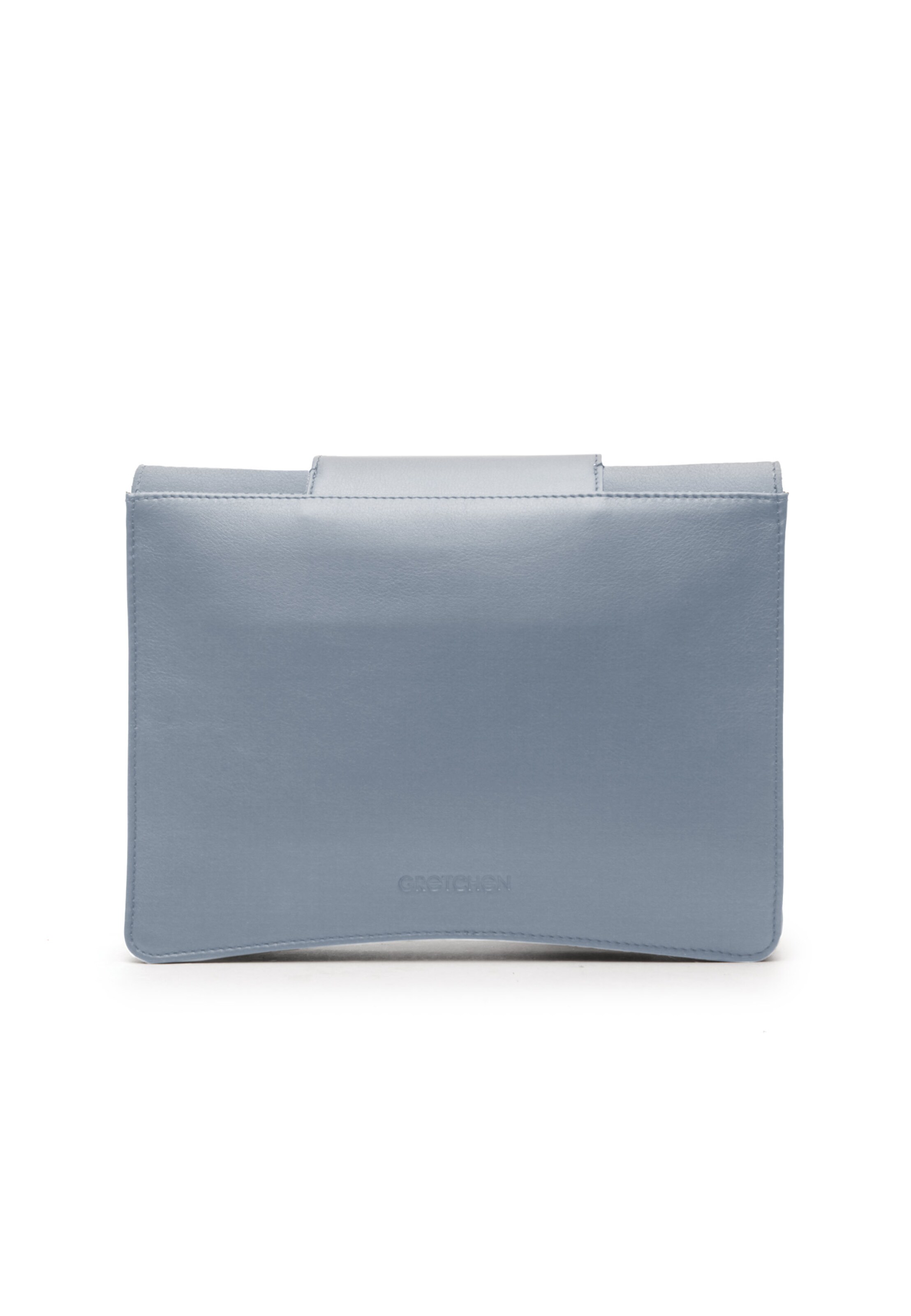 Gretchen Clutch 'Oyster' in Blau