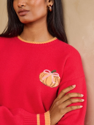 Pullover di love & roses in rosso