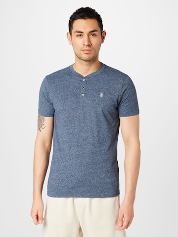 No Excess Shirt in Blue: front