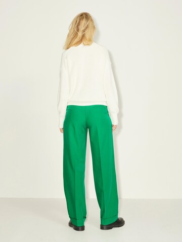 JJXX Loose fit Trousers with creases 'Mary' in Green