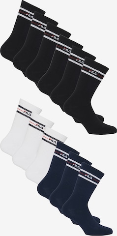 FILA Socks in Black: front