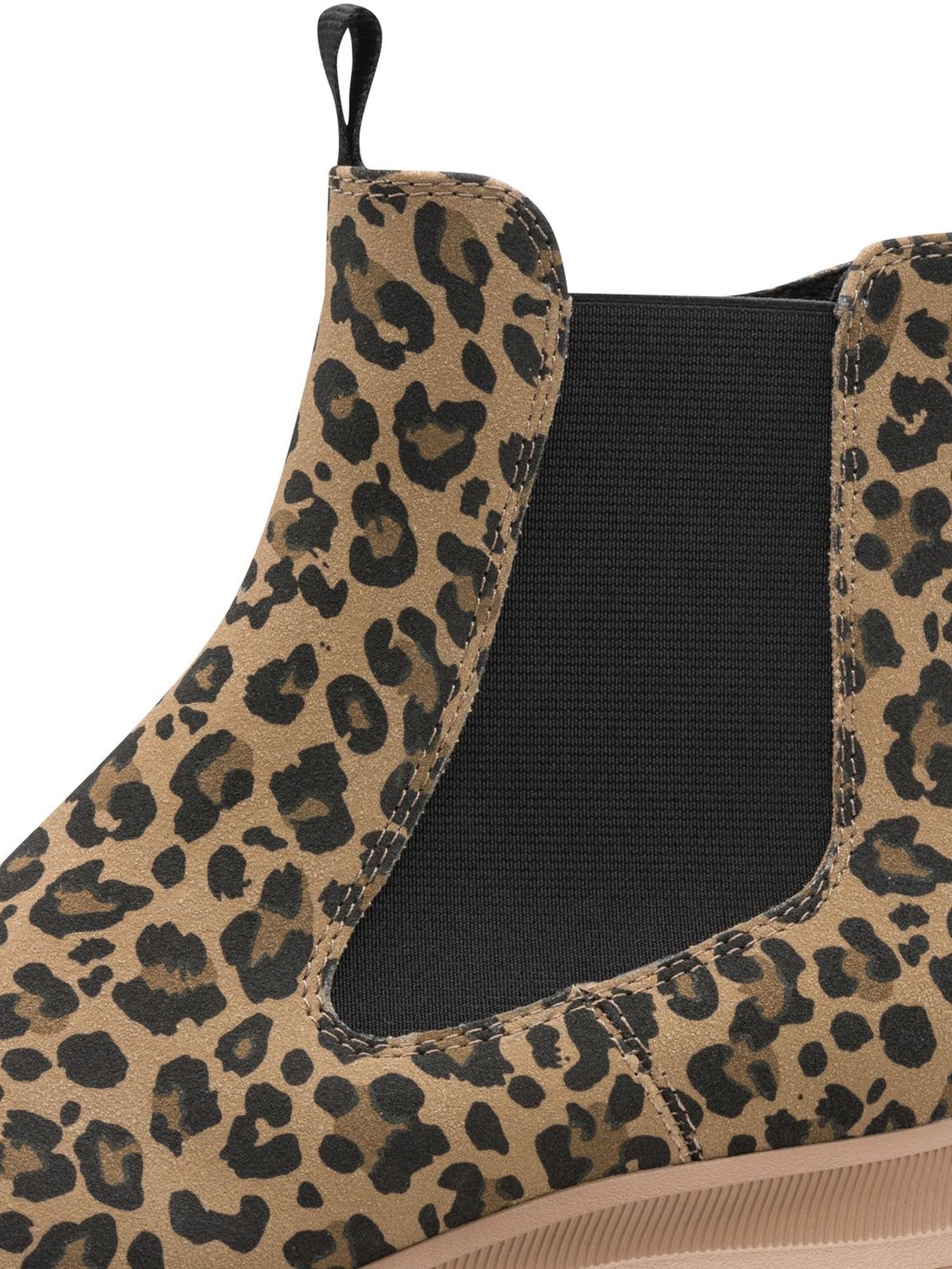 MARCO TOZZI Chelsea Boots in Beige