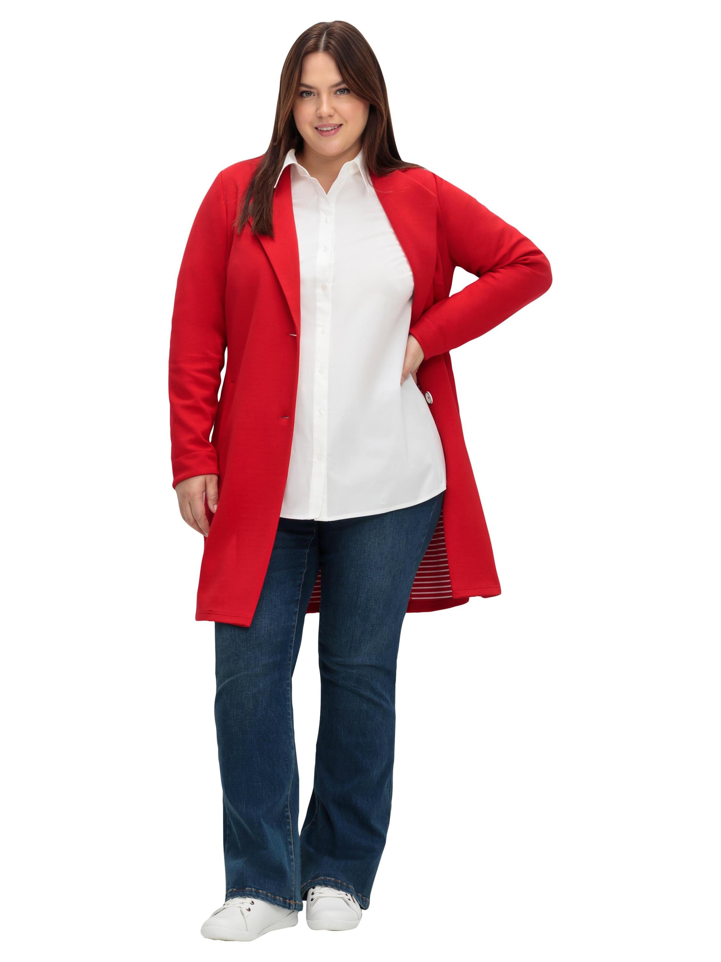 SHEEGO Bluza | bela barva