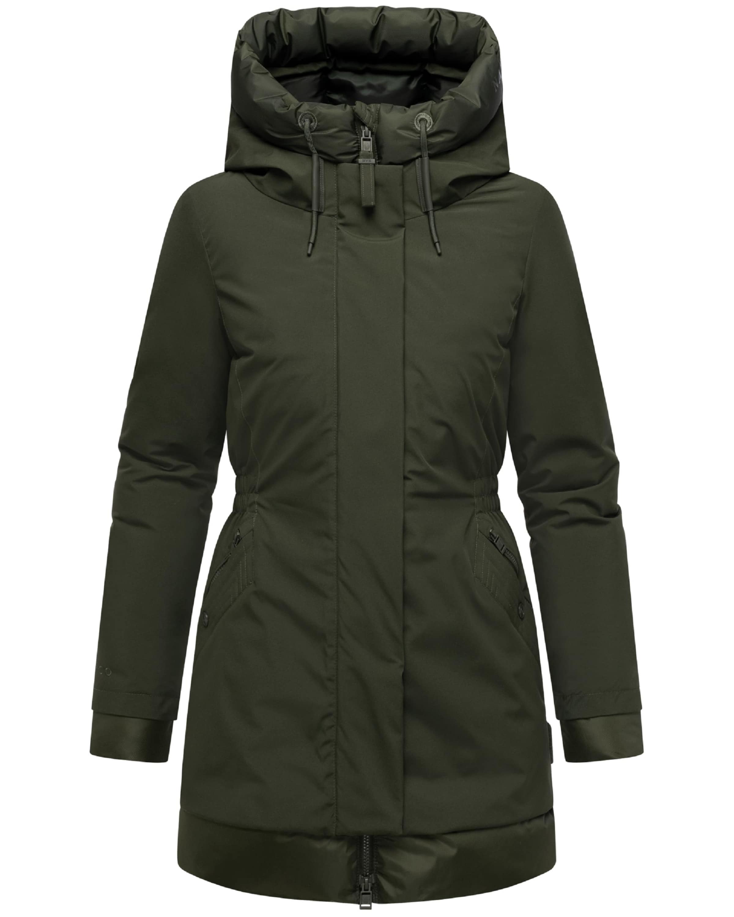 Cappotto invernale 'Winterprinzessin 14' di NAVAHOO in verde: frontale