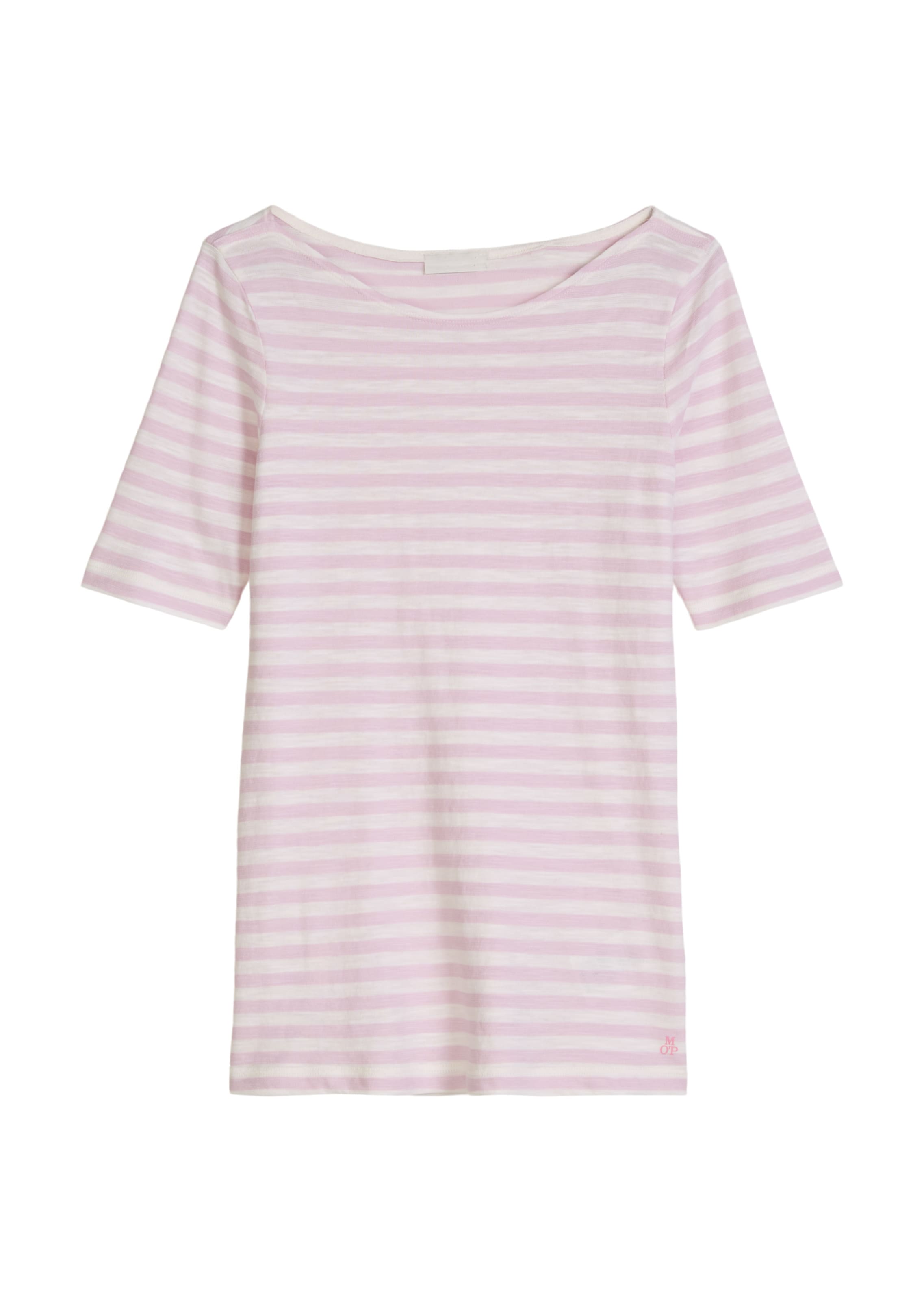 Marc O'Polo T-Shirt in lila / weiß, Produktansicht