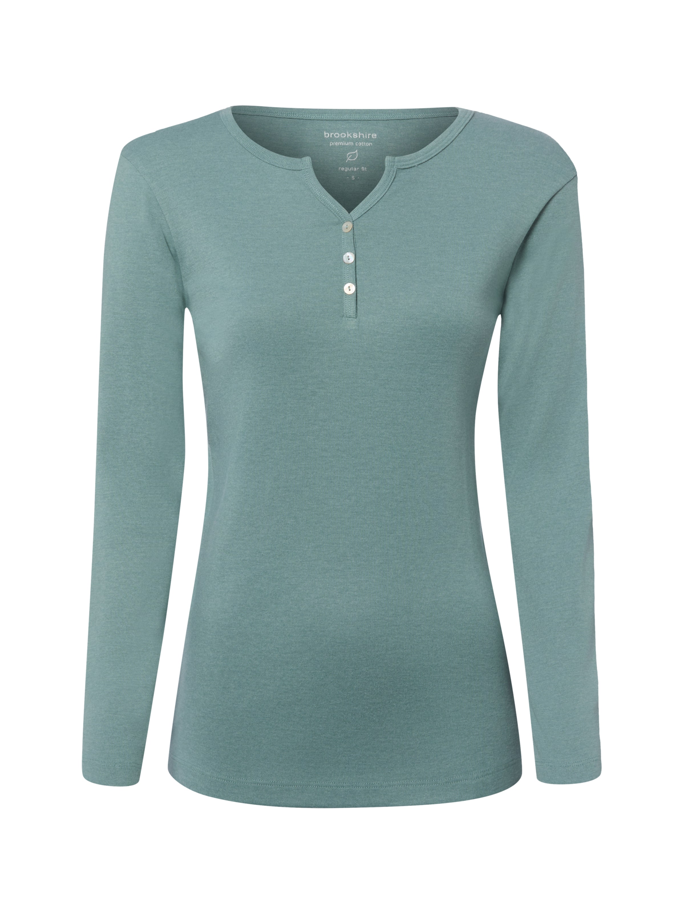 Brookshire Shirt in Green: front