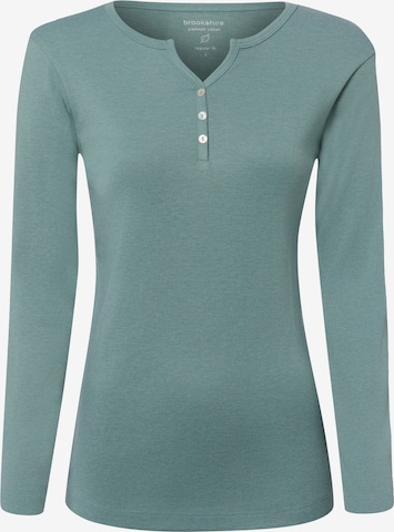 Brookshire Shirt in Green: front