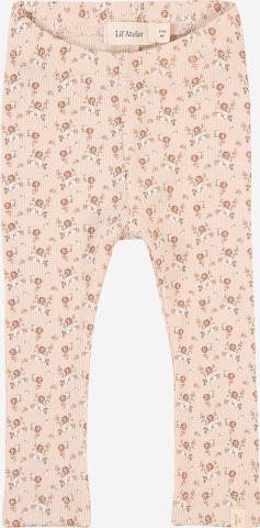 Lil' Atelier BABY Leggings 'NBFGAGO' in Pink: front
