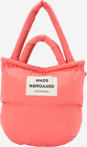 MADS NORGAARD COPENHAGEN Μεγάλη τσάντα σε ροζ: μπροστά