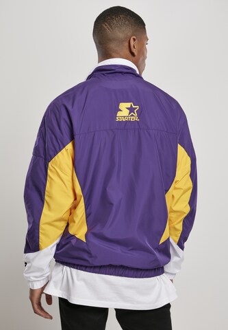 Starter Black Label Between-Season Jacket in Purple