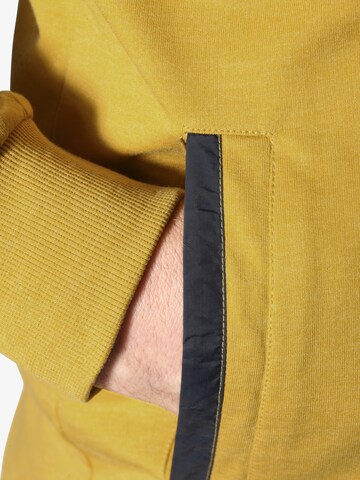 Jan Vanderstorm Sweatjacke 'Andtarsen' in Gelb