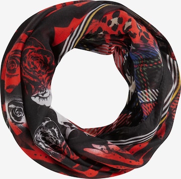CODELLO Tube Scarf in Red: front