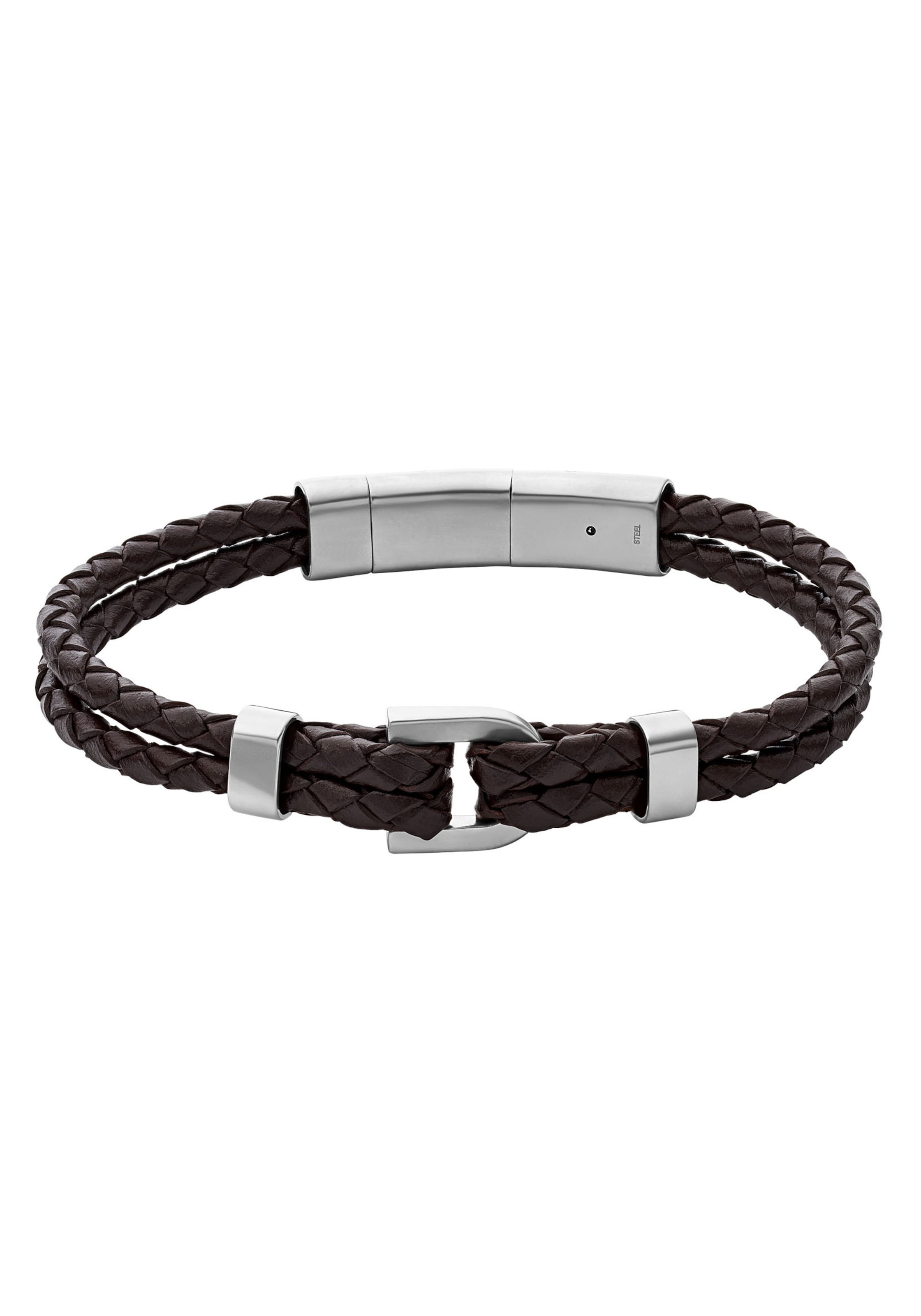 FOSSIL Armbånd i sort: forside