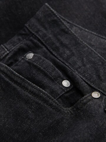 Ombre Regular Jeans in Zwart