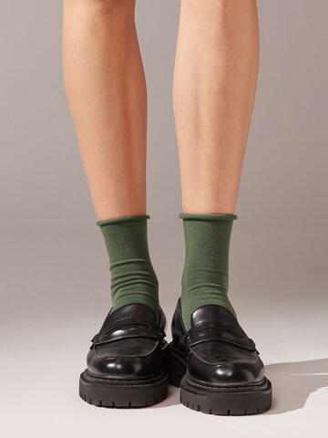 CALZEDONIA Socken in Grün: Vorderseite