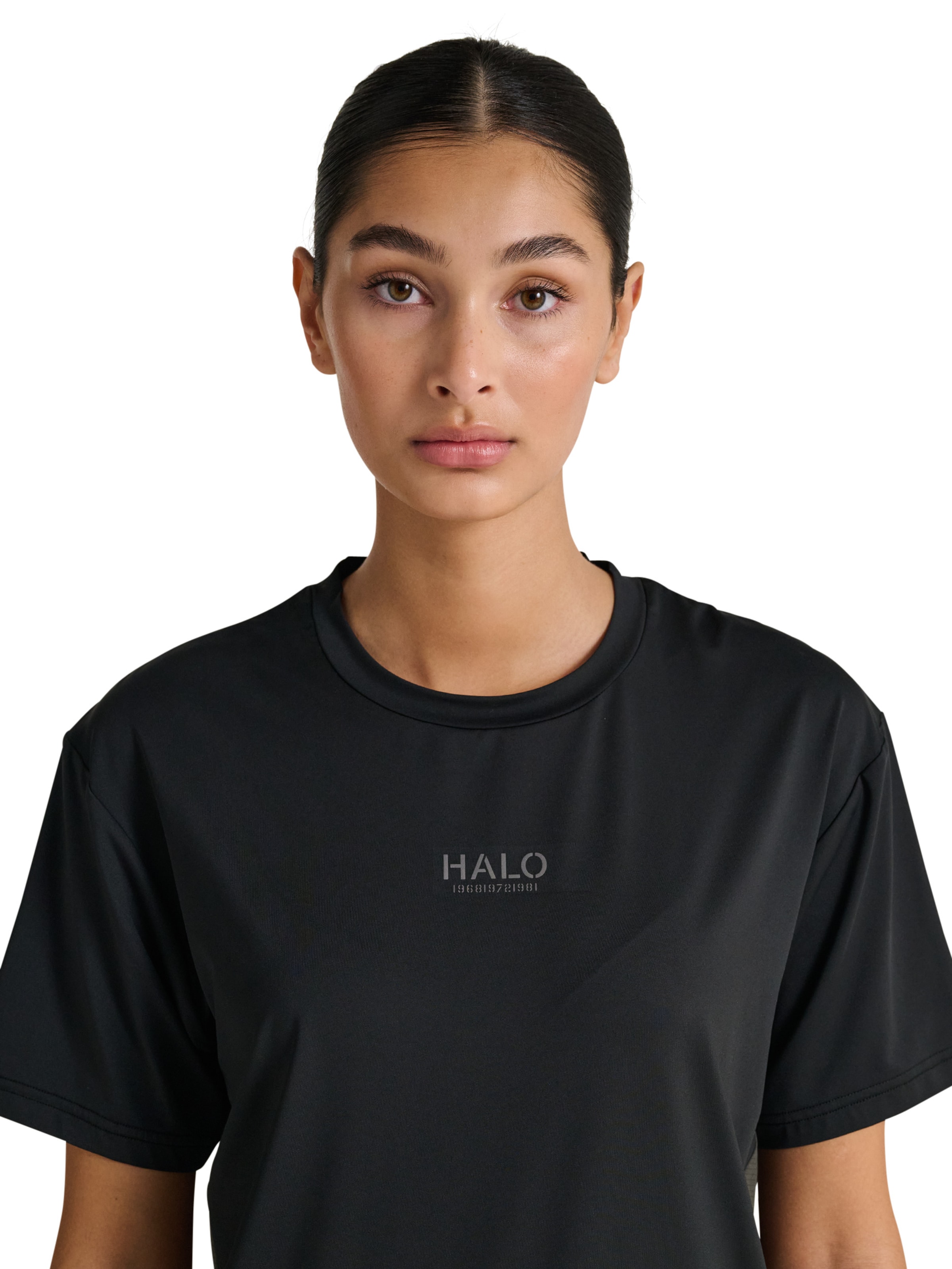 HALO Shirt in Schwarz