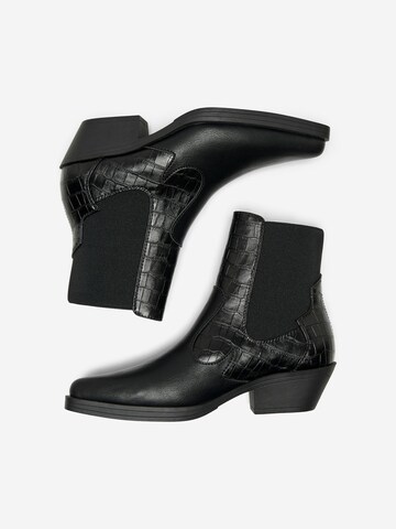 ONLY Stiefelette 'Bronco' in Schwarz