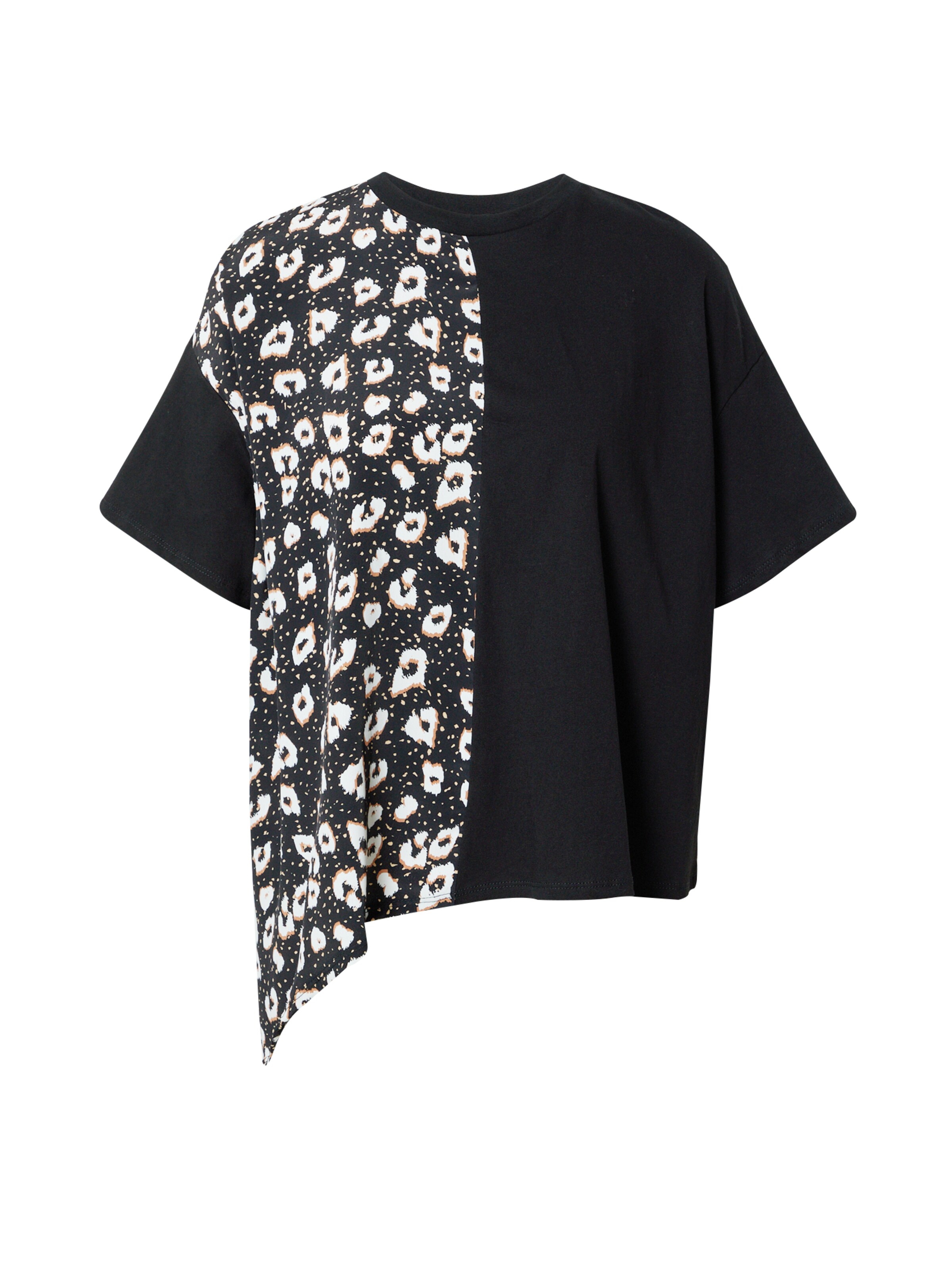 Maglietta di River Island in nero: frontale