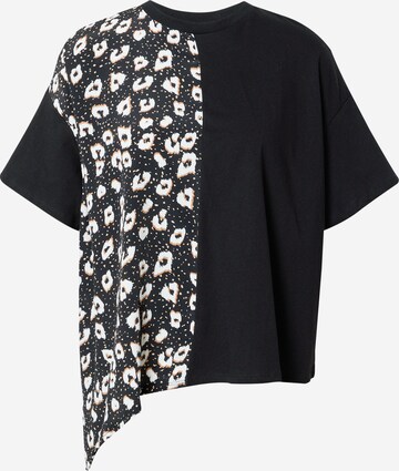 River Island T-Shirt in Schwarz: predná strana