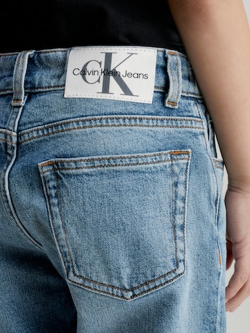 Calvin Klein Jeans Loosefit Jeans in Blauw