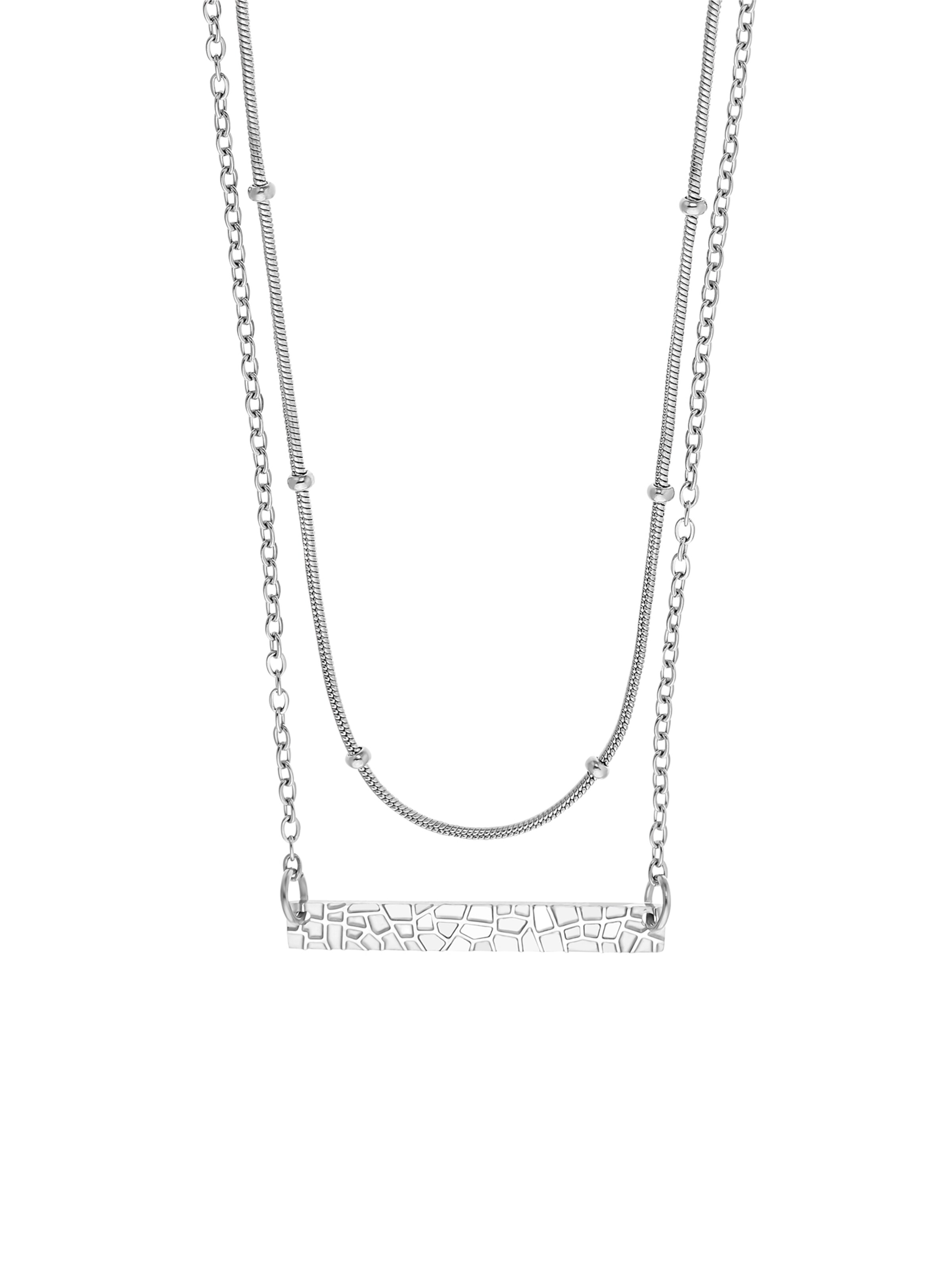 Chaîne 'Jadea' Heideman en argent : devant