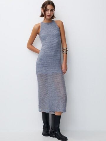 Pull&Bear Summer Dress in Blue: front