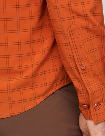 MAMMUT Regular Fit Hemd  ‘Lenni’ in Braun