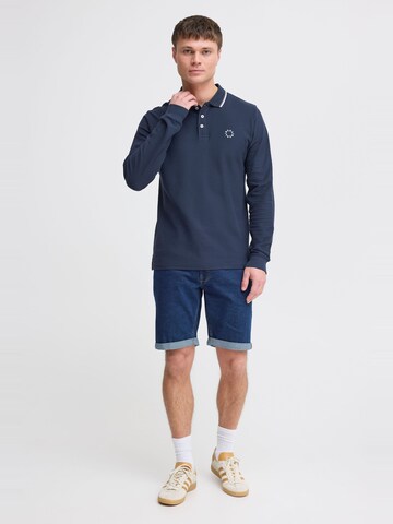 !Solid Poloshirt 'SDHangor' in Blau