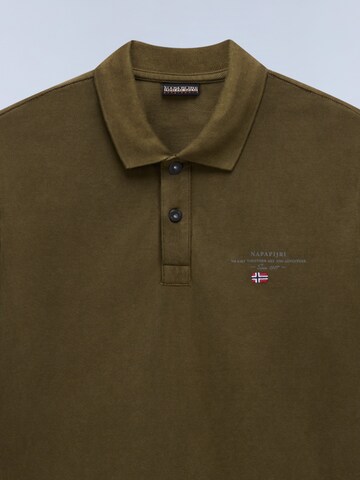 NAPAPIJRI Shirt 'Elbas SS 4' in Groen