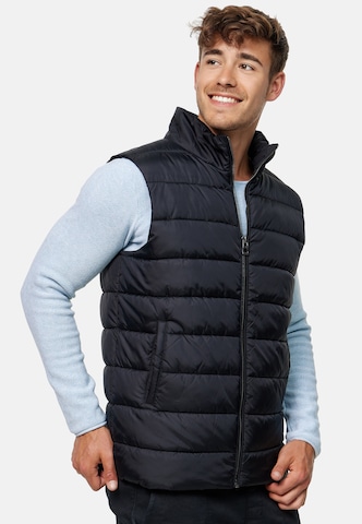 INDICODE JEANS Bodywarmer 'Gibbon' in Zwart