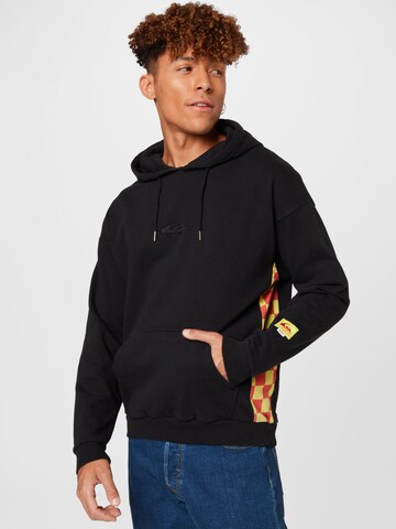 QUIKSILVER Athletic Sweater in Black