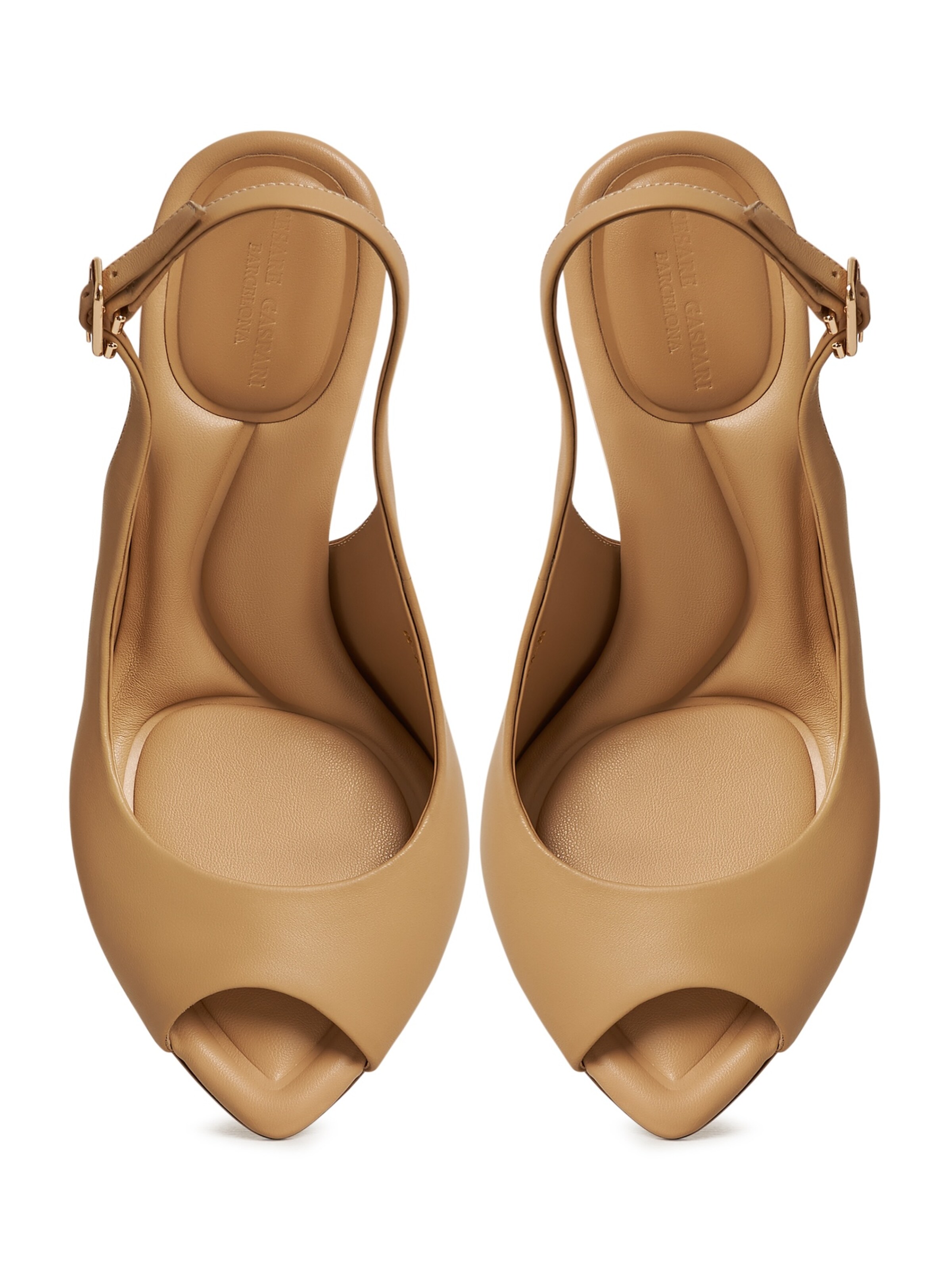 CESARE GASPARI Sandale in Beige
