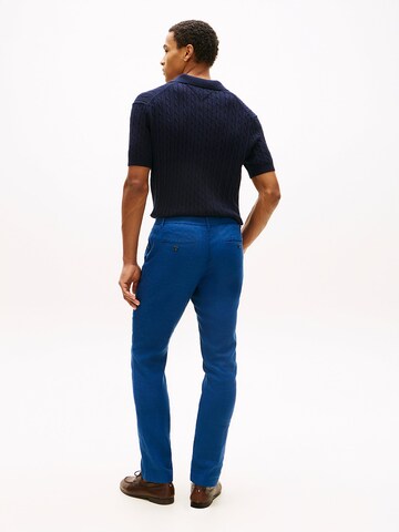 Coupe slim Pantalon chino TOMMY HILFIGER en bleu