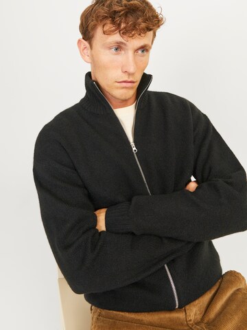 JACK & JONES Вязаная кофта в Черный