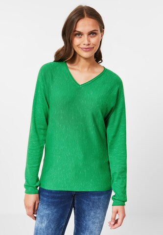 CECIL Sweater in Green: front