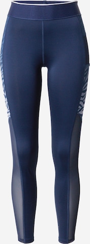 HEAD Skinny Sportbroek in Blauw: voorkant