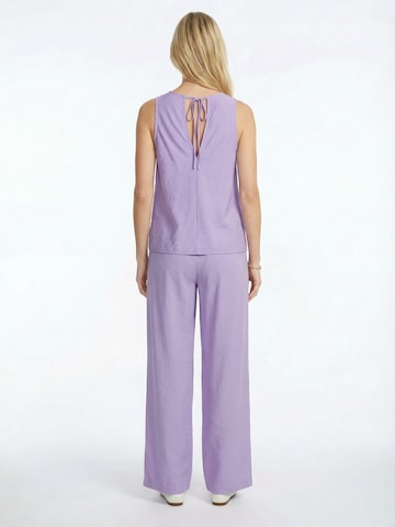 Guido Maria Kretschmer Women Свободный крой Брюки со складками 'Finja' в Лиловый