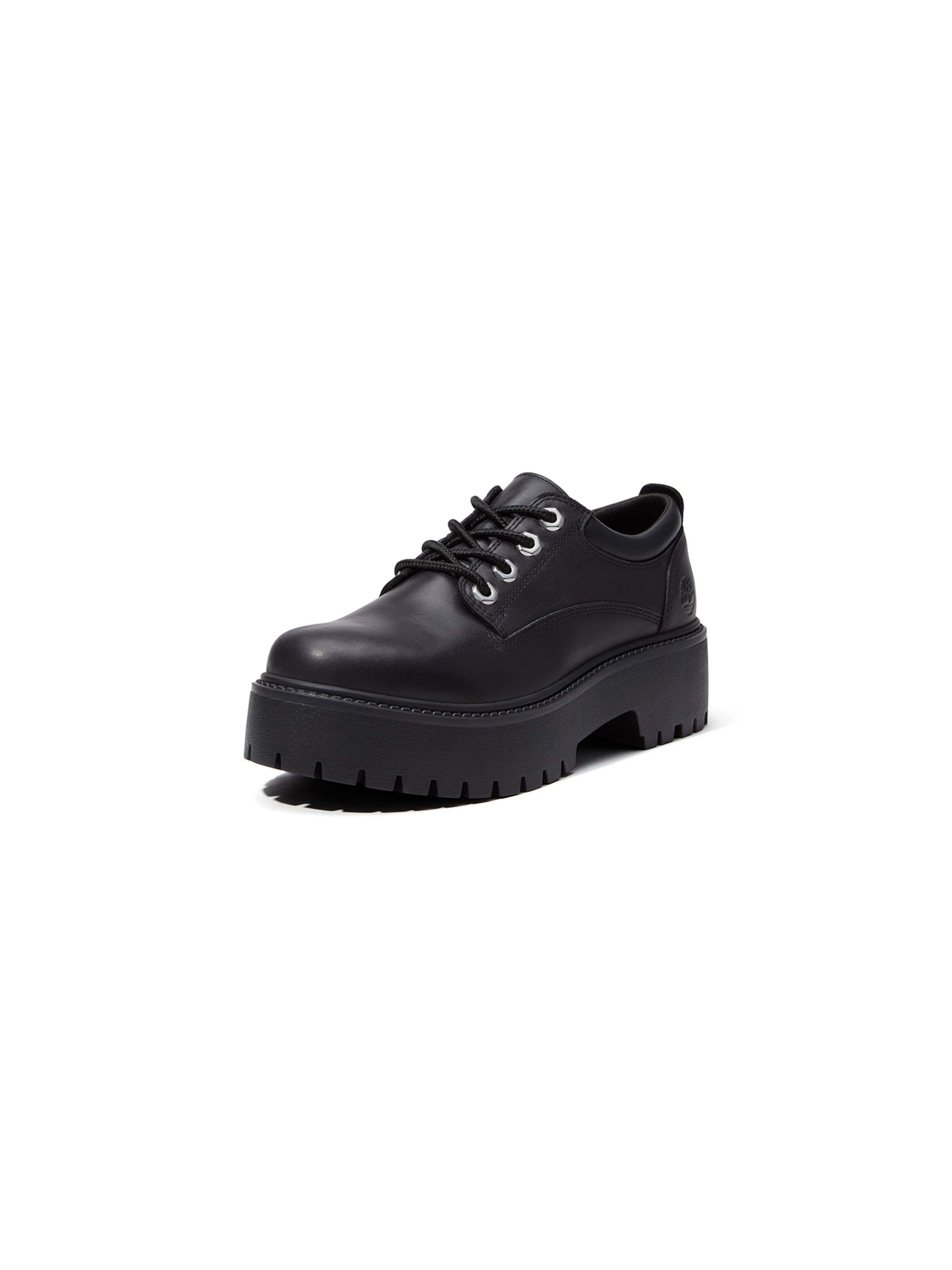 TIMBERLAND Šněrovací boty – černá: přední strana
