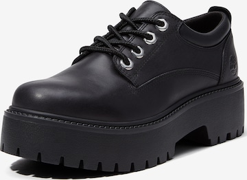 TIMBERLAND Šněrovací boty – černá: přední strana