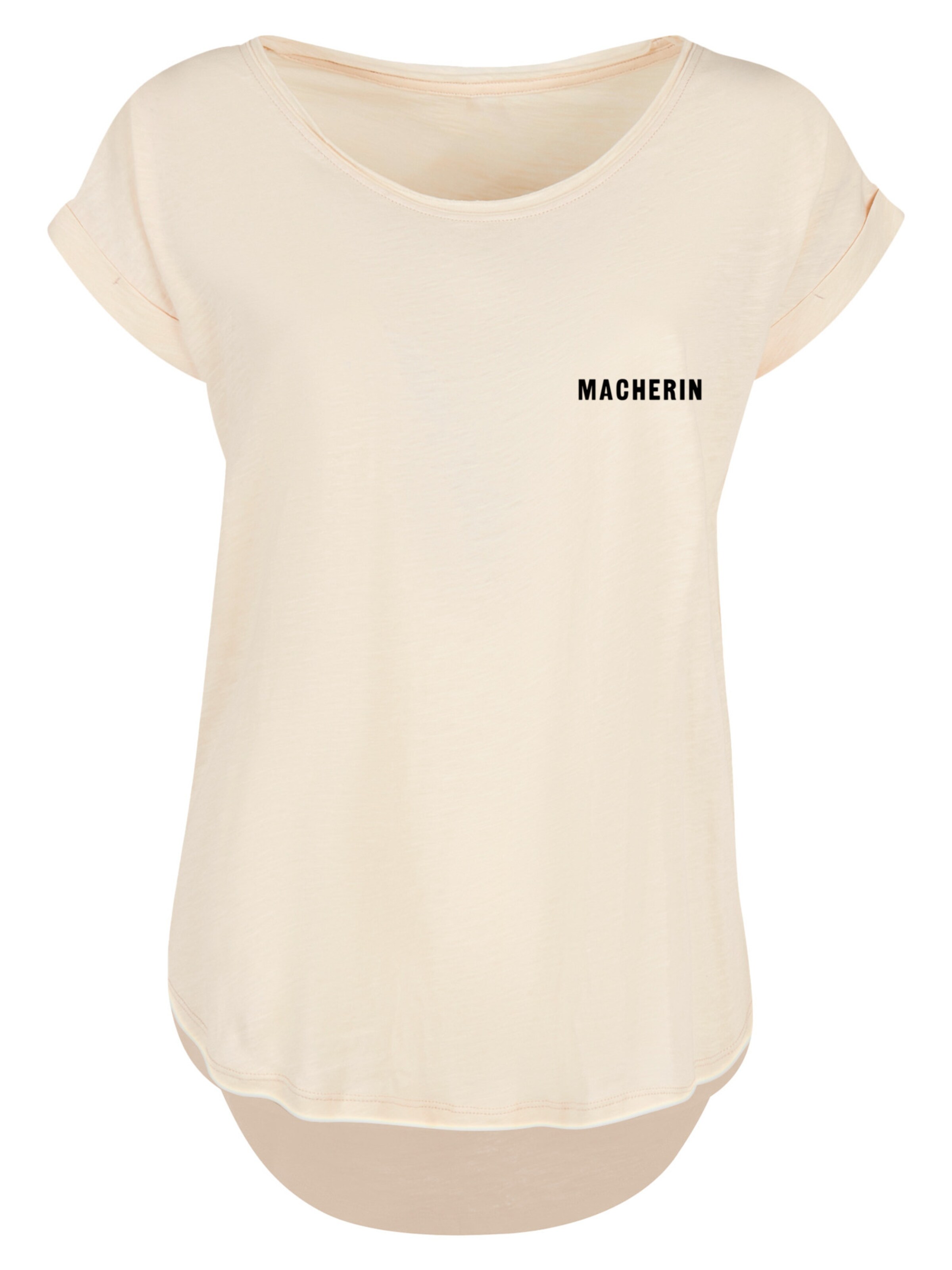 F4NT4STIC T-Shirt 'Macherin' in Beige: Vorderseite