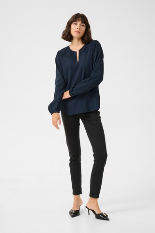 Kaffe Blouse 'KALinda' in Blauw