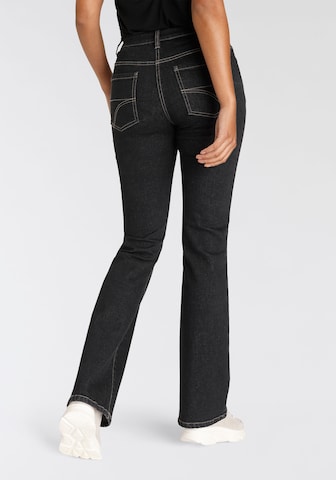 ARIZONA Bootcut Jeans in Schwarz