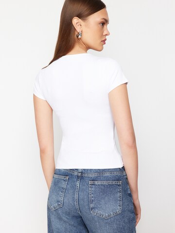 Trendyol T-Shirt in Weiß