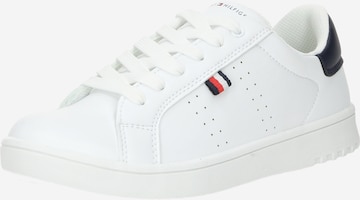 Sneaker de la TOMMY HILFIGER pe alb: față