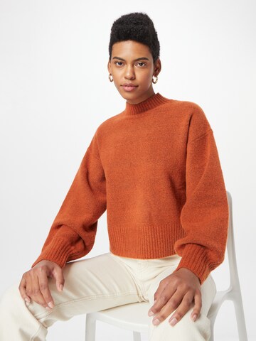 Monki Sweater in Orange: front